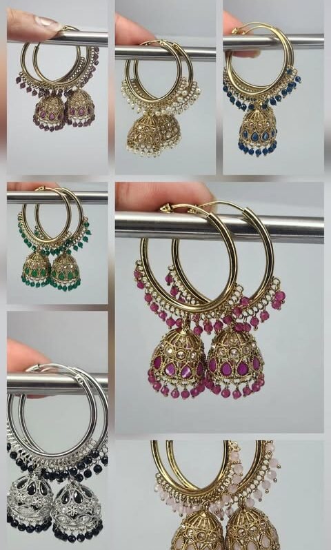 Jhumka Hoops Set 1