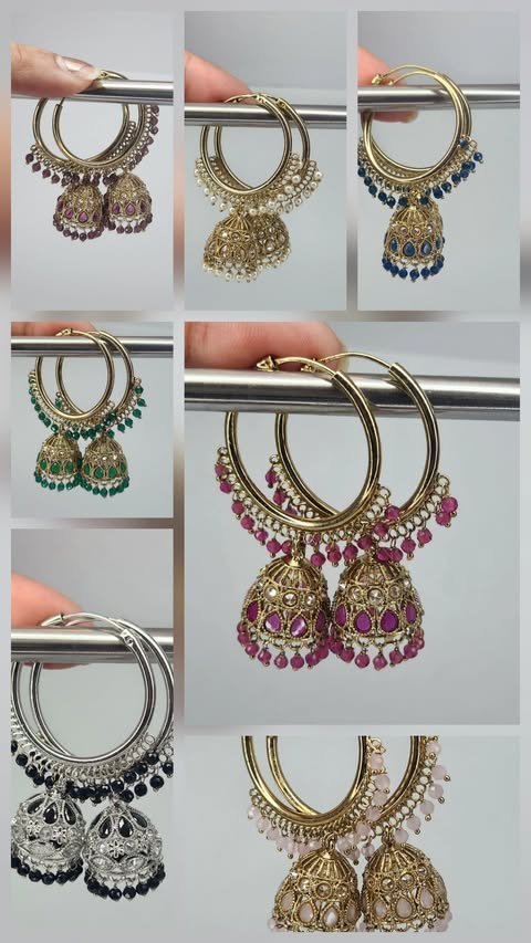 Jhumka Hoops Set 1