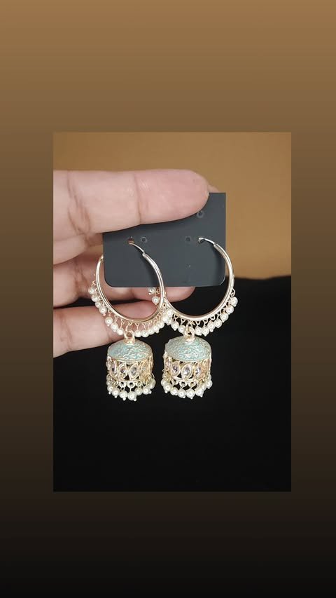 Jhumka Hoops Set 4
