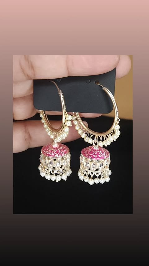 Jhumka Hoops Set 6